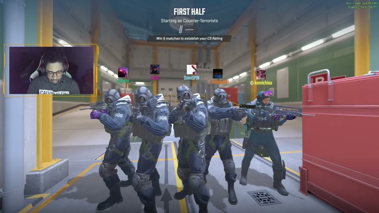 DomiSPIN - Counter Strike Premier Stream 1