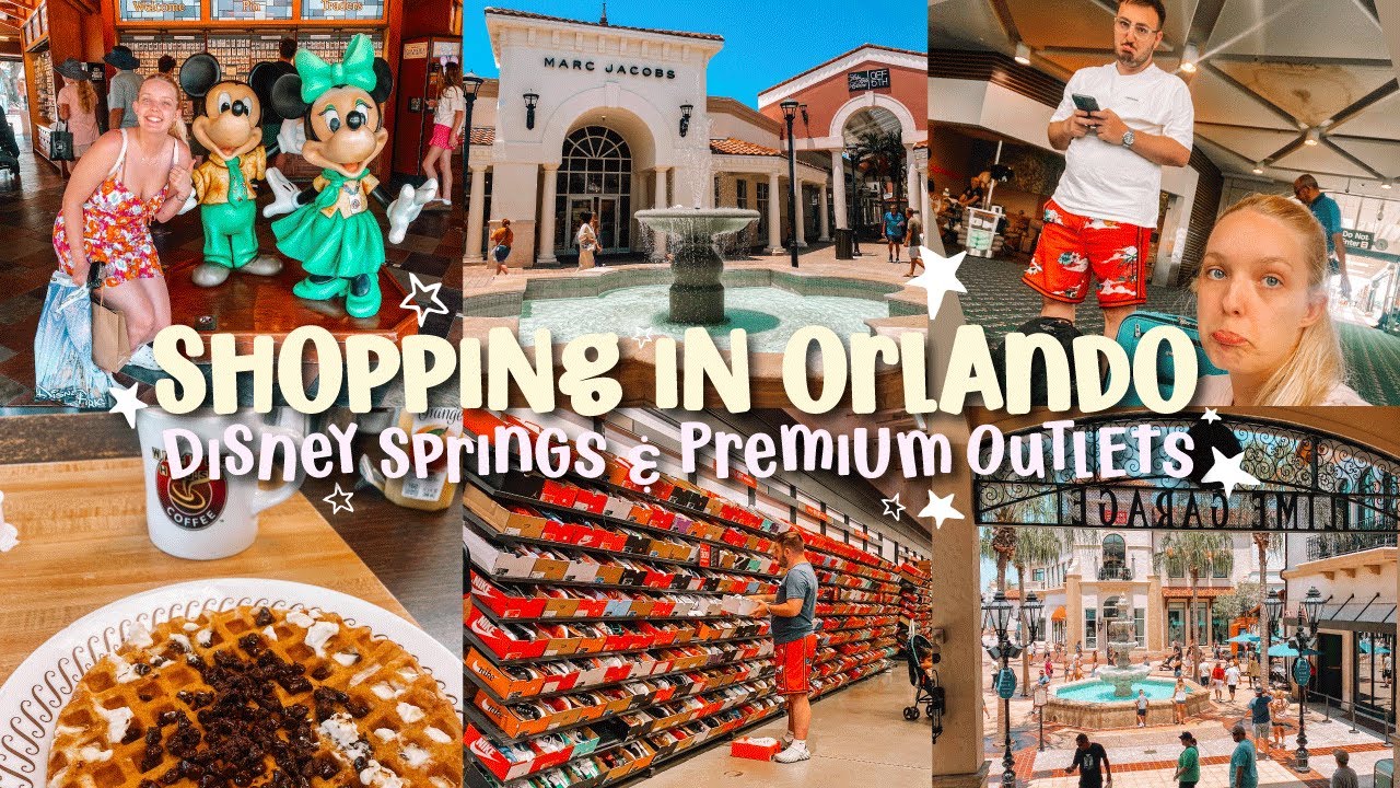 BREAKFAST AT WAFFLE HOUSE | SHOPPING IN ORLANDO | DISNEY SPRINGS AND PREMIUM OUTLETS