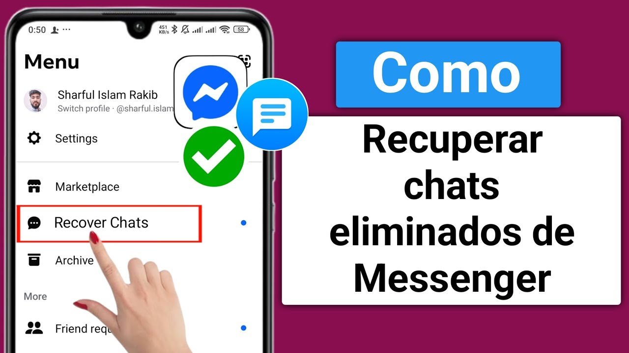 Como Recuperar Conversas Apagadas no Messenger (Atualização de 2026) | Restaurar Mensagens Apagadas