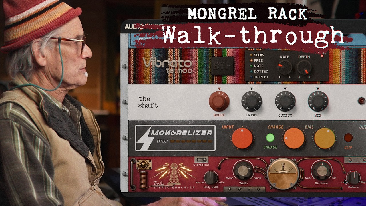 Демонстрация плагина Mongrel Rack от Tchad Blake
