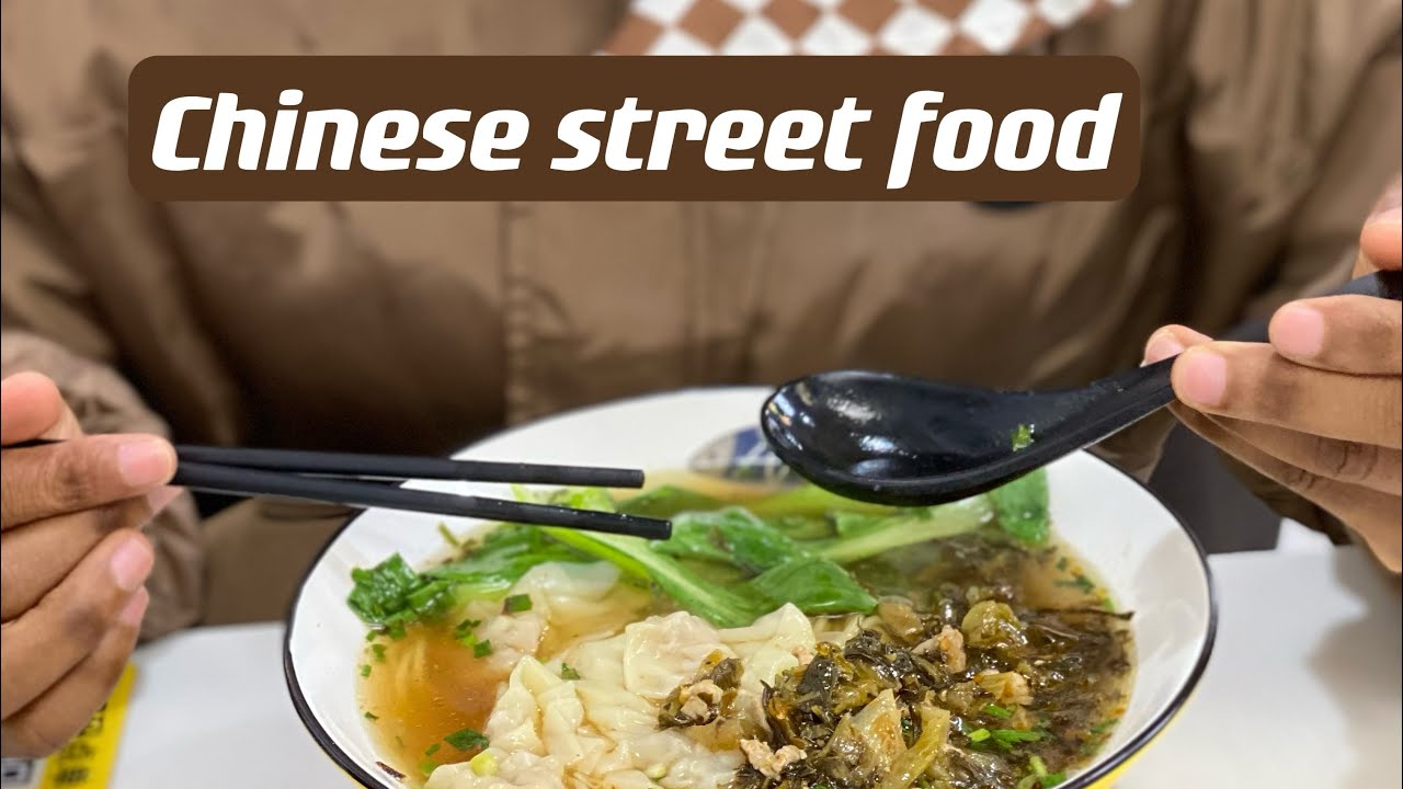 Trying Chinese hot pot