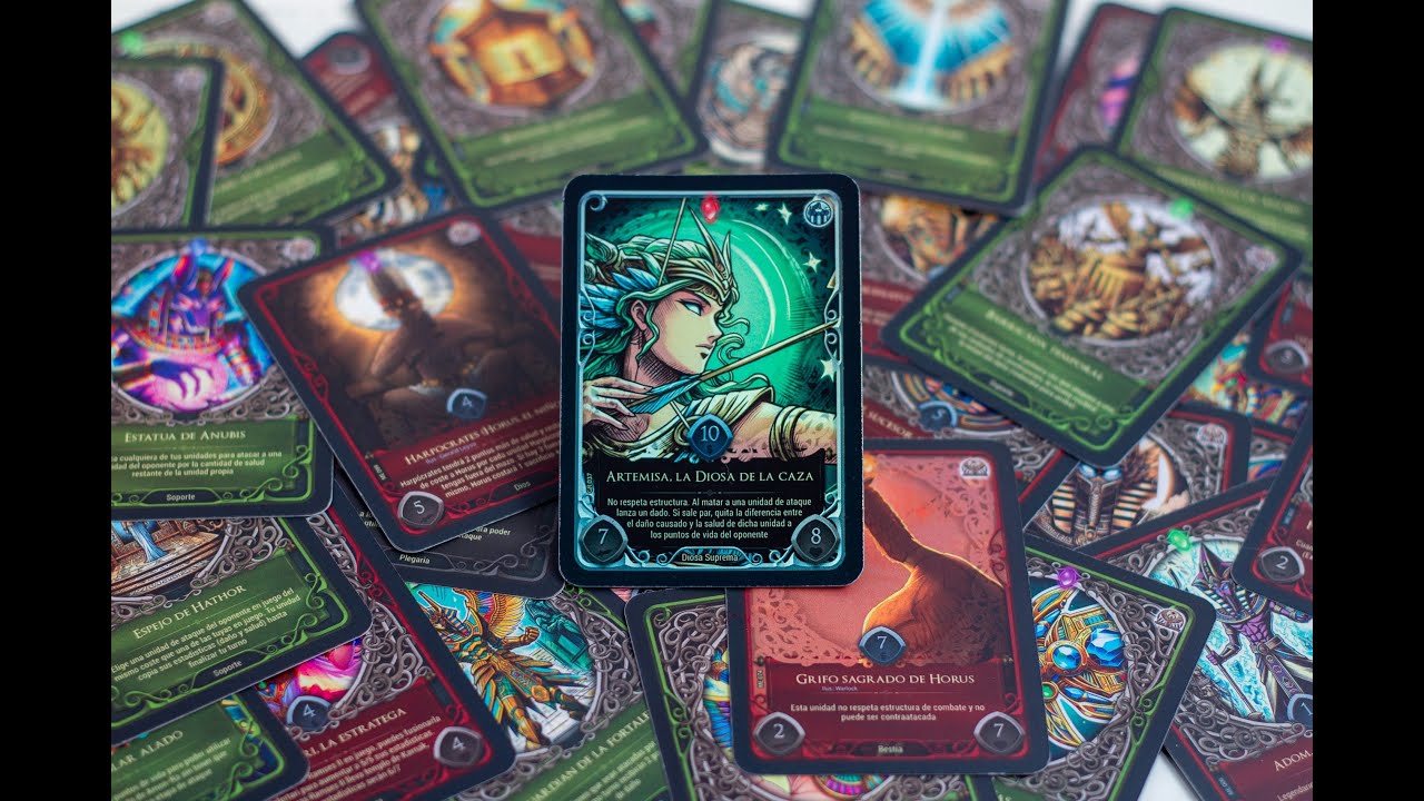 Partida casual Mythos TCG relatada para la comunidad