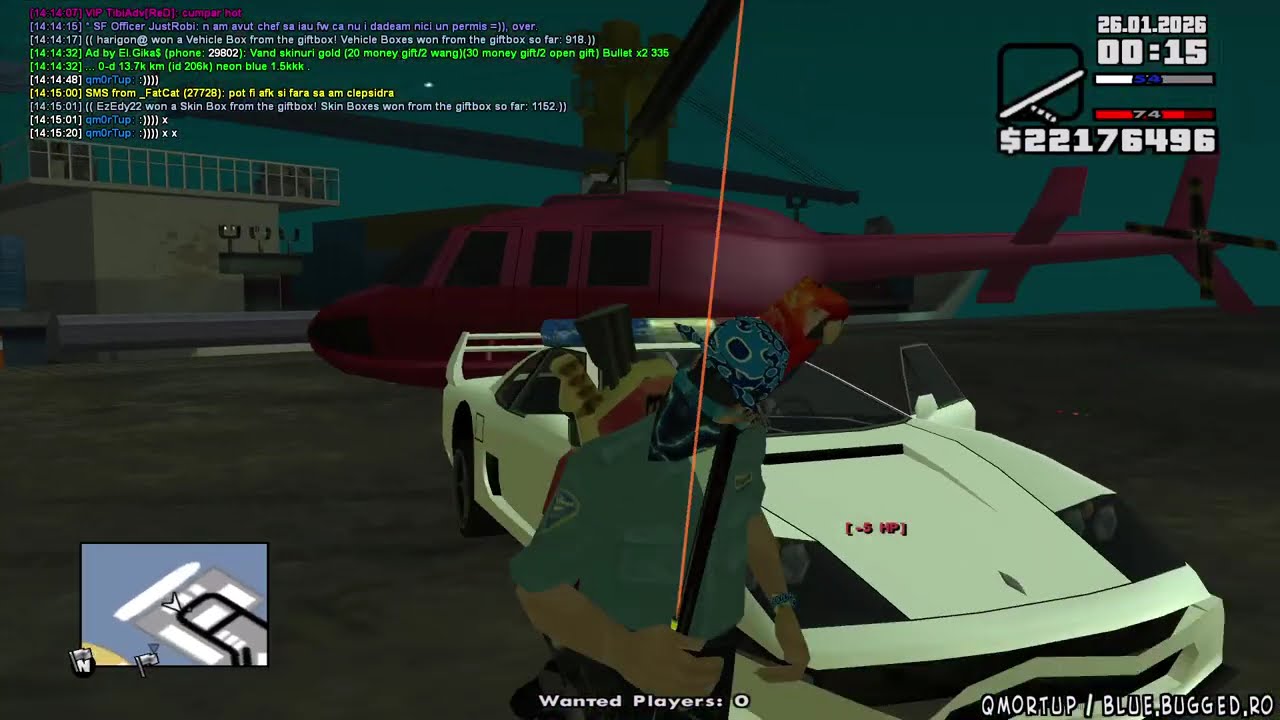 m0rTu - Troll Hitman Agency blue.bugged #gta  [SA:MP]