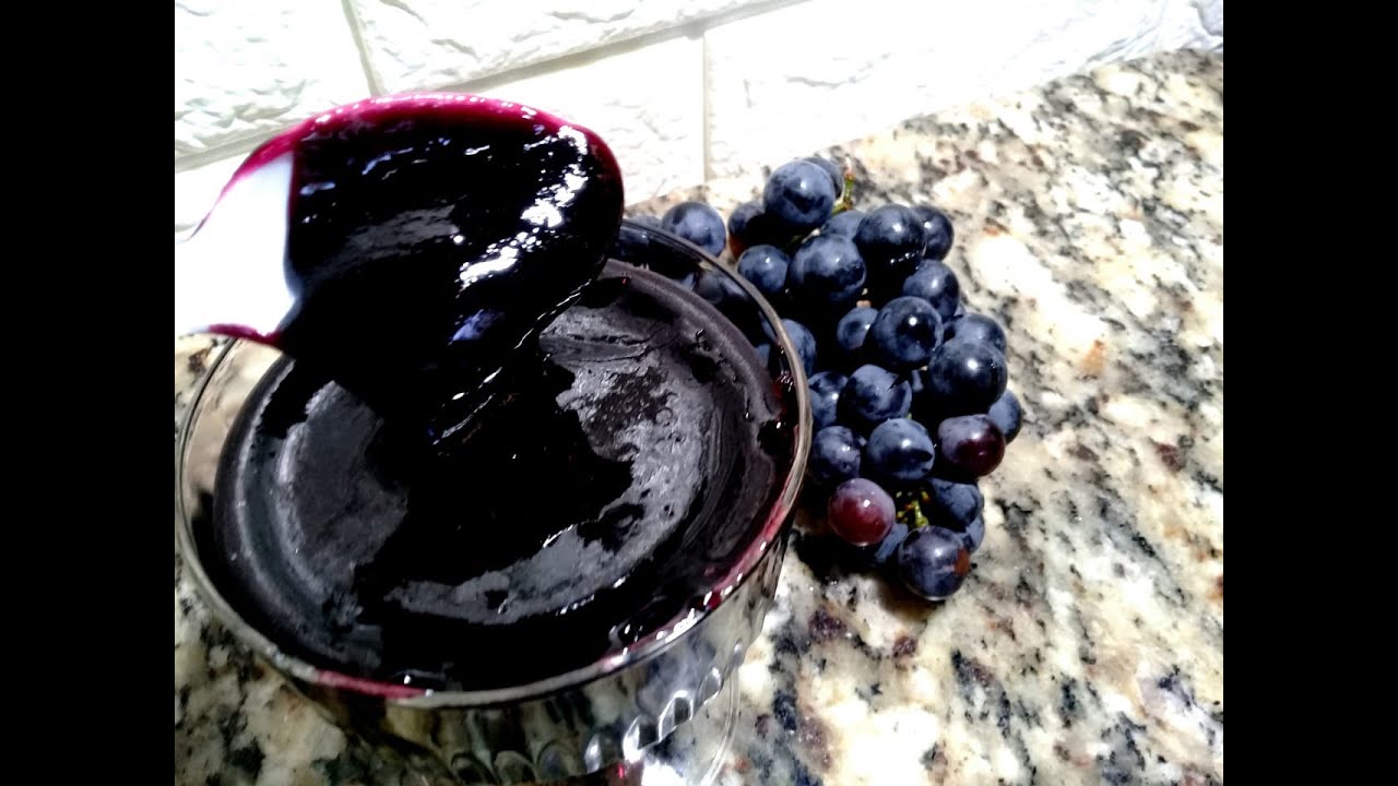 Geleia de Uva Caseira 🍇