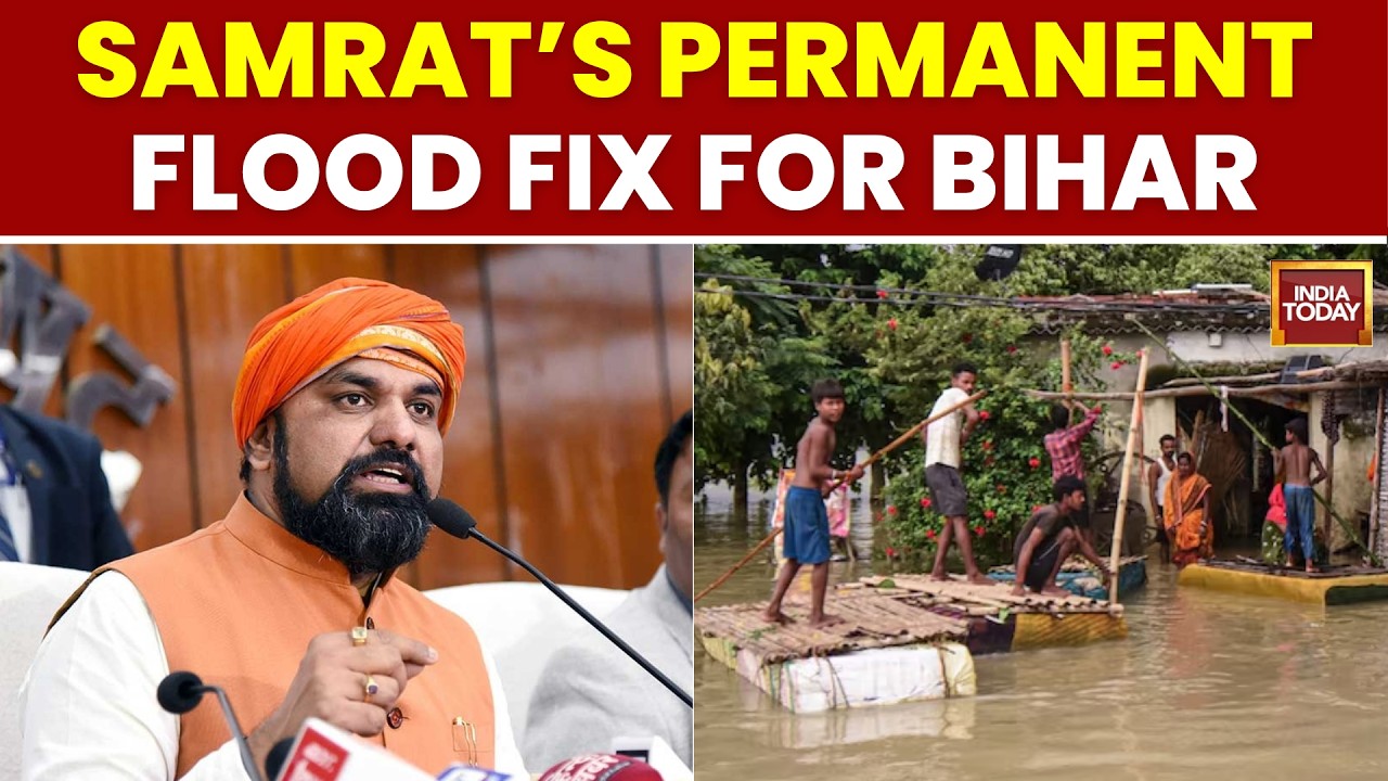 Bihar Floods: Samrat Choudhary Says Permanent Solution Being Worked Out | India Today