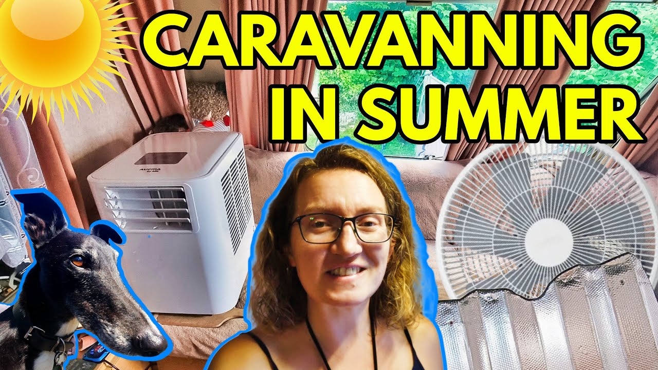 #28 How we stay cool in our caravan? * TOO HOT* Ideas, Tips and Tricks: Caravanning UK FULL TIME!