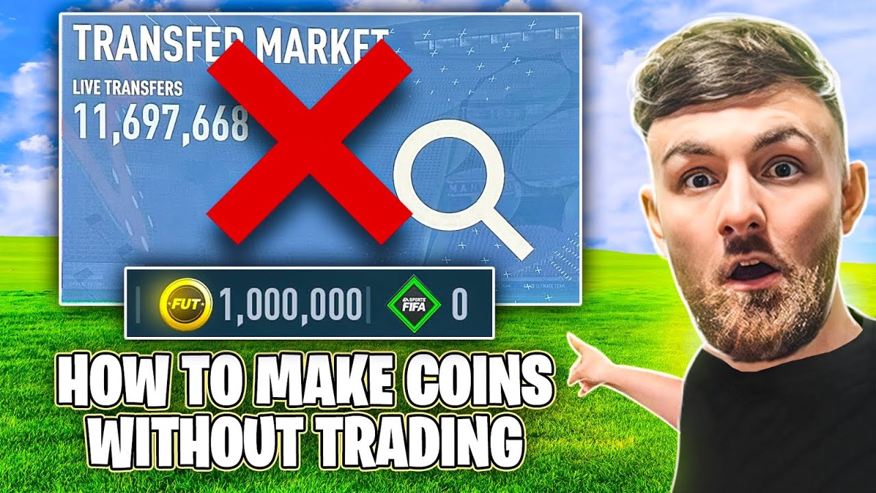 EASIEST way to make coins WITHOUT trading in FIFA 23 (FREE COINS)
