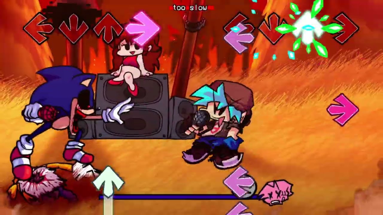 TOO-SLOW - FNF: Sonic.Exe: Lost Tracks