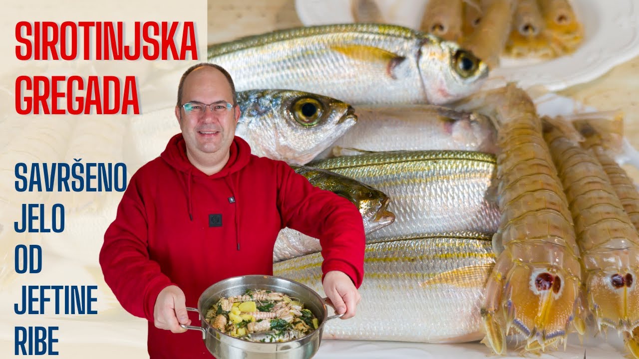 Sirotinjska GREGADA za 7€: Slatka kao da je od najskuplje ribe! (Recept koji se nekad kuhao)