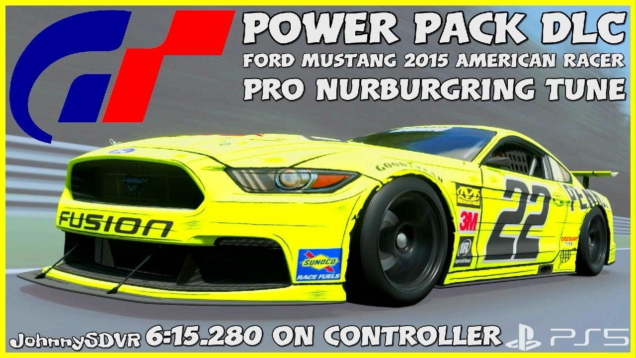 GT7 - Ford Mustang 2015 American Racer Pro Tune | Nurburgring setup | Gran Turismo 7 Power Pack DLC