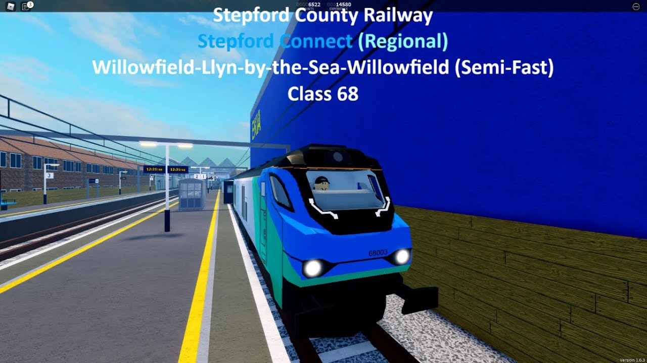 SCR 1.6.3 Connect (Regional) (WIllowfield to Llyn and Back) (Class 68) (Semi-Fast) (Timelapse)