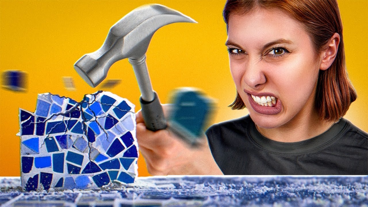 ¿ROMPER para hacer ARTE? 🔨MOSAICO