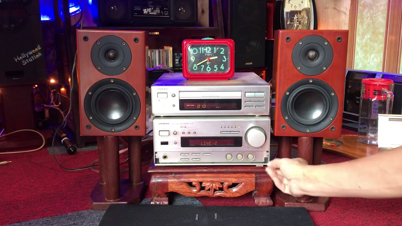 Test loa bookshelf mini Denon SC-A33SG.