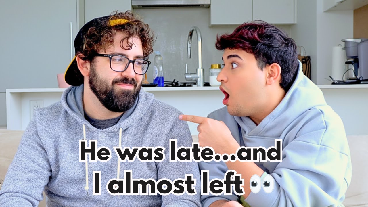 He Was Late… I Almost Left 👀 | First Date Story - GAY COUPLE VIDEO