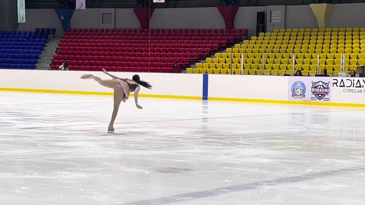 Harshita rawtani | national championship | Figure skating player | dehradun |  skating | delhi
