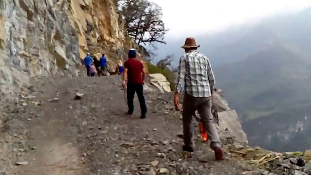 Apertura de camino Huayacocotla