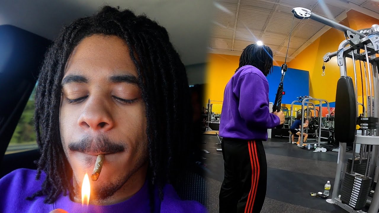 GAS & GAINS 🍃🏋🏽 | DAY IN THE LIFE OF A STONER 😮&zwj;💨🔥 + STUDIO VLOG