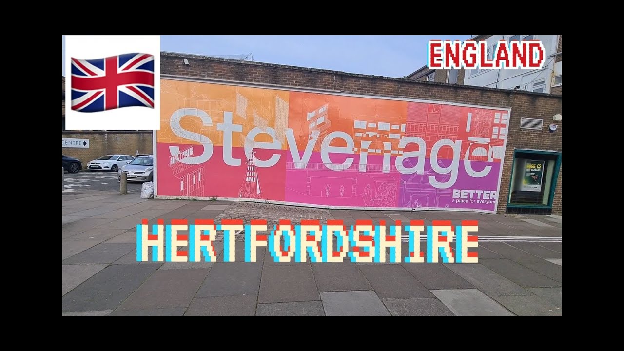 Exploring Stevenage, Hertfordshire in the UK 🇬🇧