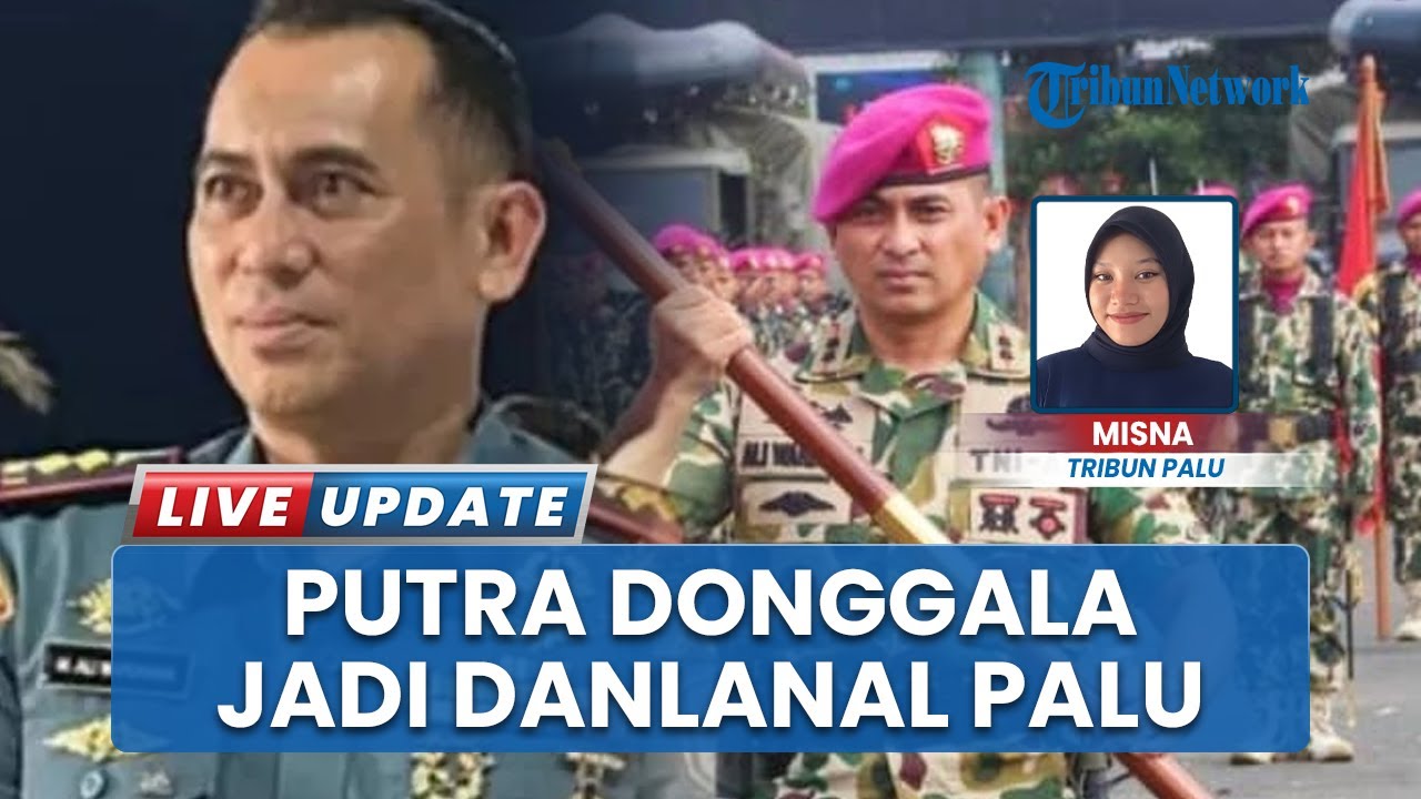 Upacara Sertijab Danlanal Palu, Letkol Marinir M Ali Wardhana Resmi Pegang Tongkat Komando