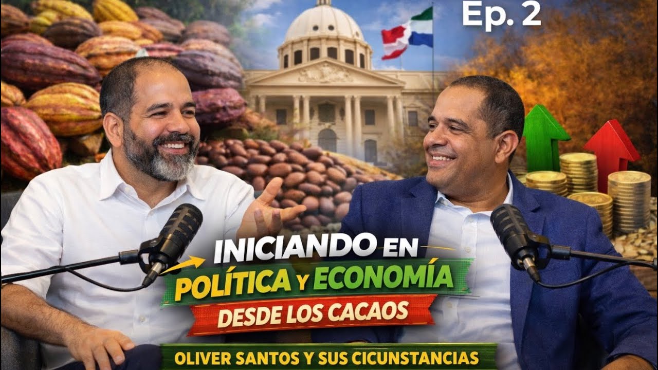 Oliver Santos Desde Los Cacaos, La política, Economía y Emprendimiento 