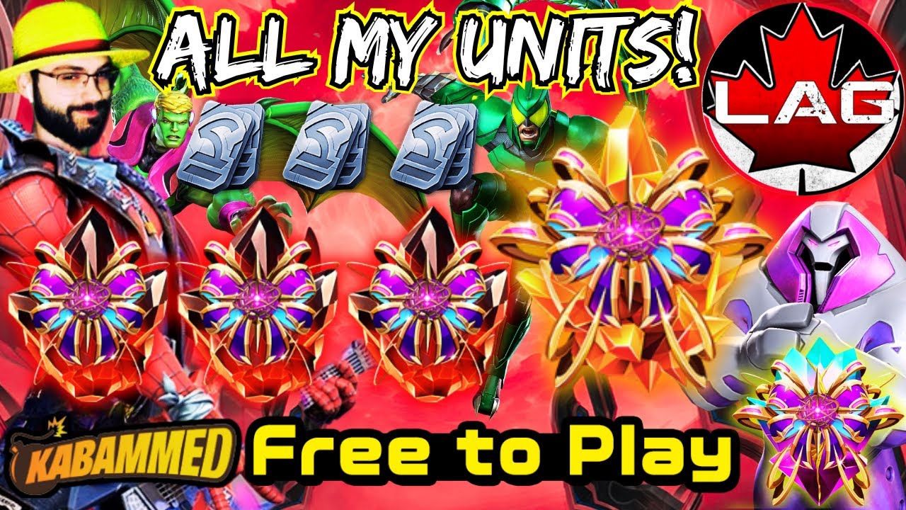 ❌🐳 FTP Banquet Opening All My Saved Units!! LagSpiker Jubilant Crystal! First Ever 7🌟Rank 4!! - MCOC