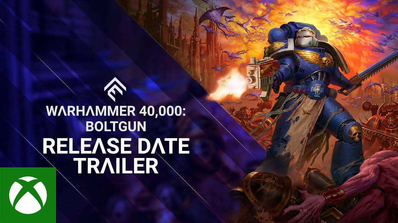 Warhammer 40,000: Boltgun - Release Date Reveal Trailer
