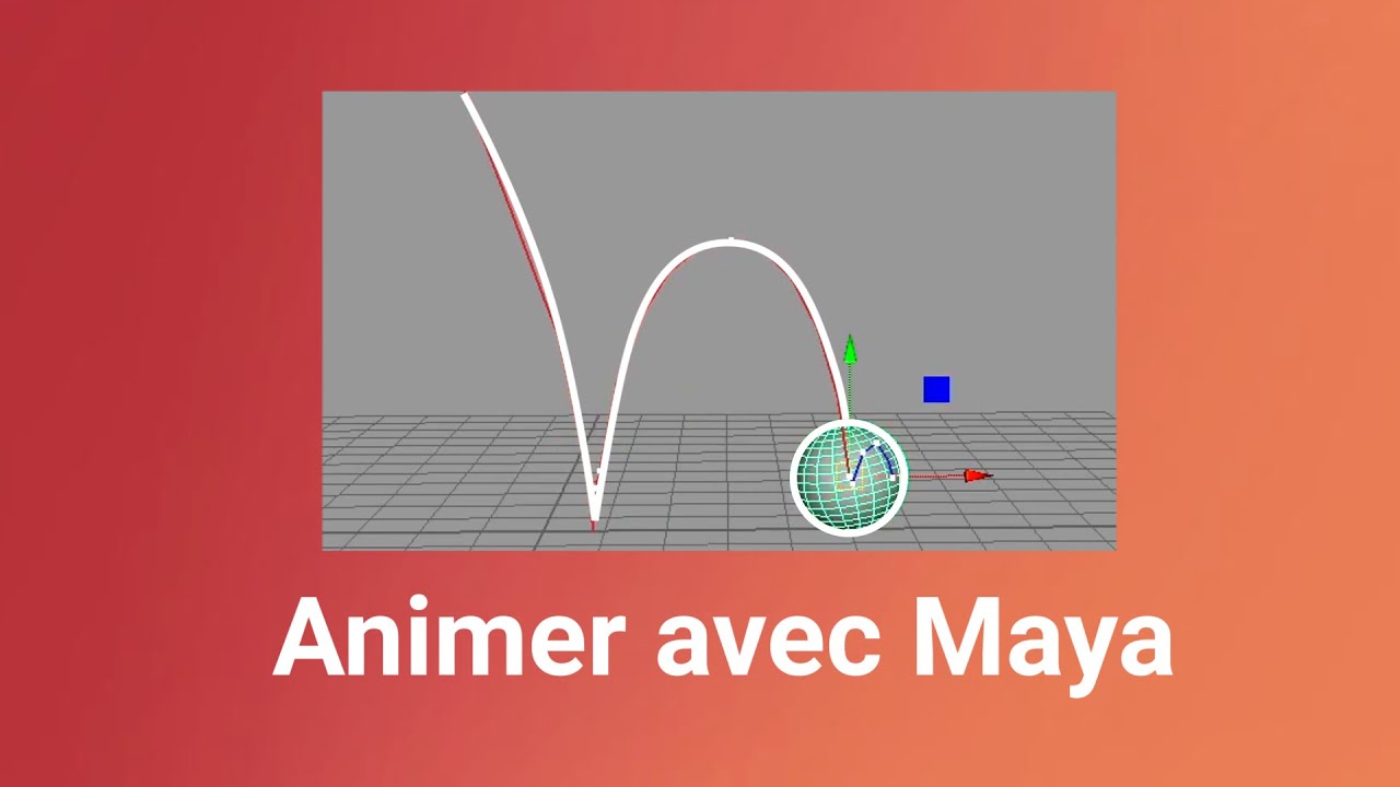 COMMENT CREER UNE ANIMATION AVEC MAYA DE A à Z