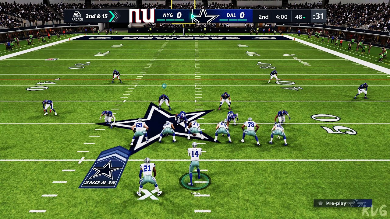 Madden NFL 21 - New York Giants vs Dallas Cowboys - Gameplay (PS5 UHD) [4K60FPS]