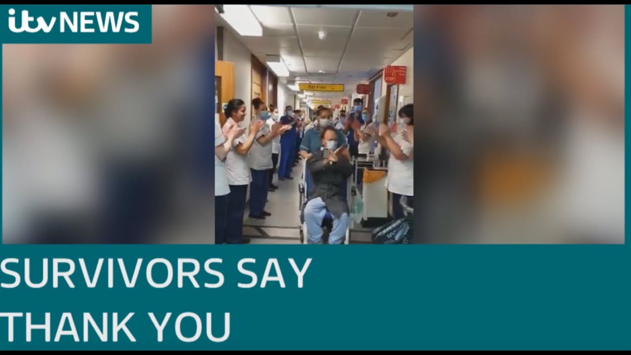 Coronavirus survivors say thank you to the NHS workers who saved them| ITV News