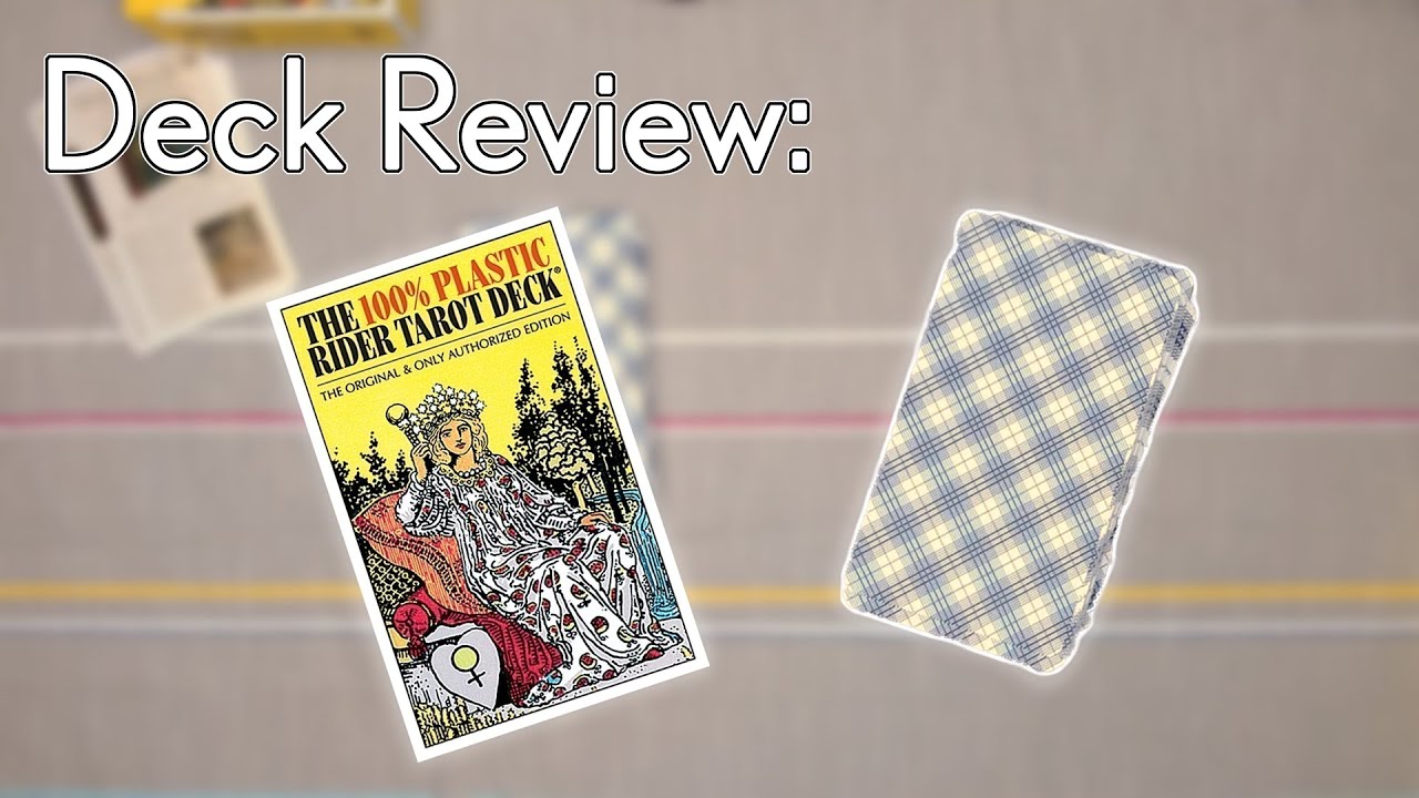Deck Review: Plastic Rider Waite Smith Tarot