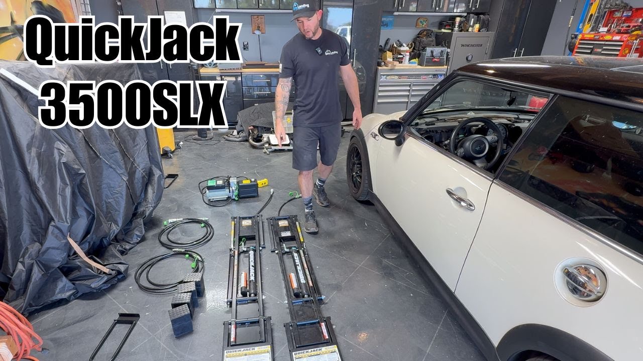 How to Use the QuickJack 3500SLX – Full Setup and Real Garage Test
