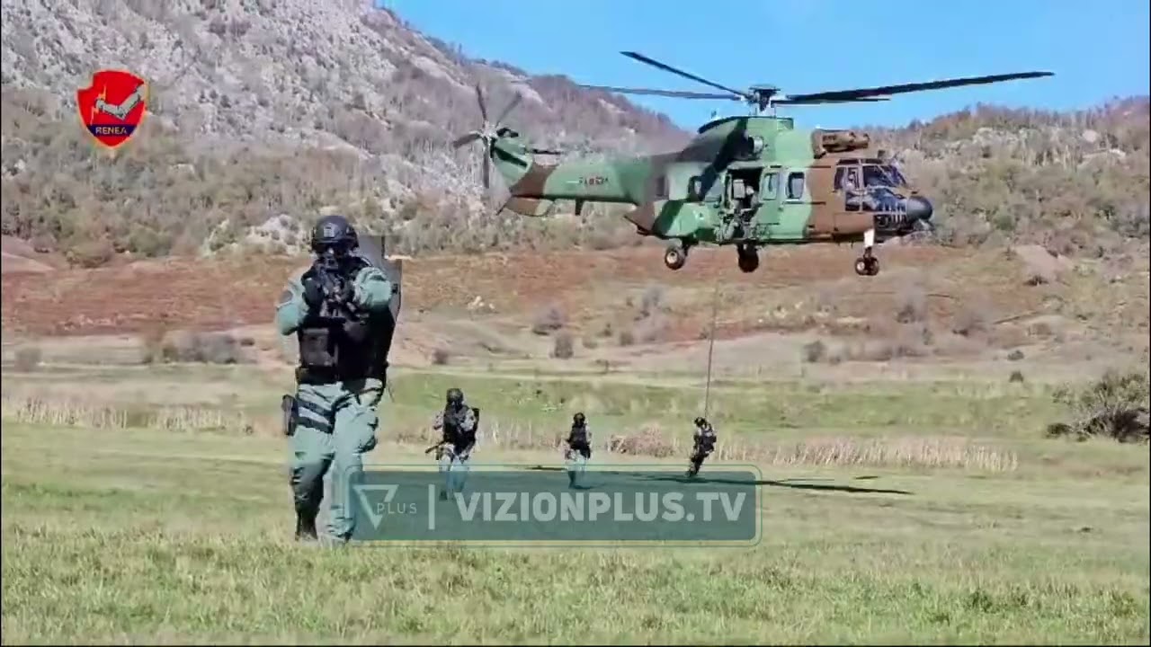 RENEA dhe Regjimenti i Helikopterëve Farkë stërvitje të përbashkët