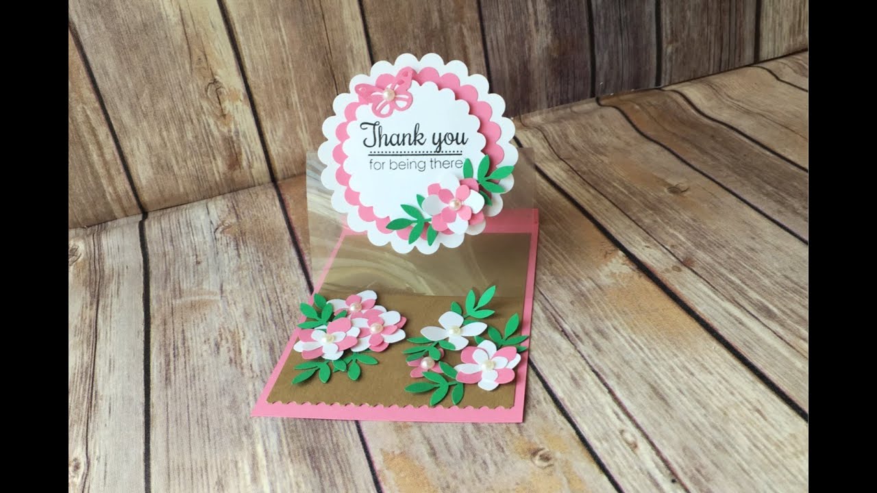 Acetate Easel Card Tutorial
