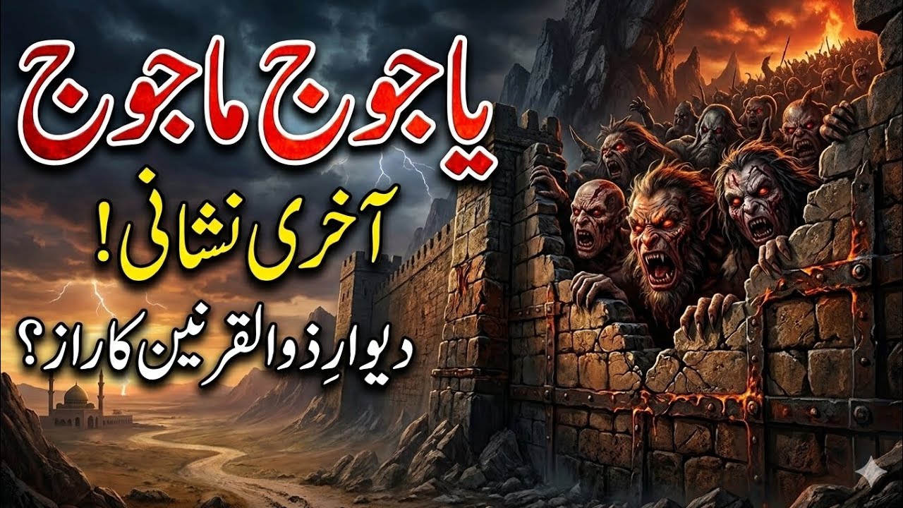 Yajuj Majuj Ka Khurooj: Deewar-e-Zulqarnain Se Hazrat Isa A.S Tak Ki Mukammal Aur Khofnak Dastan)