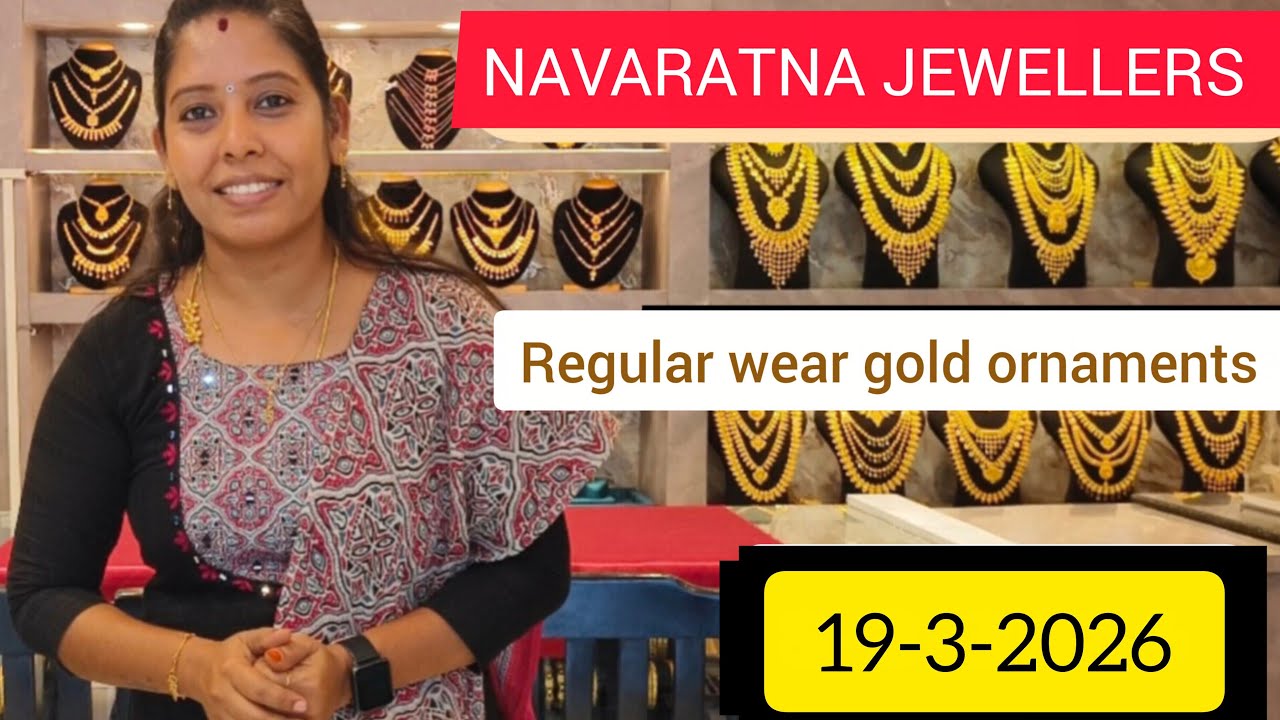 Priya's review 🔴 LIVE ‼️ NAVARATNA GOLD AND DIAMONDS ‼️ Special light weight jewellery Designs ‼️