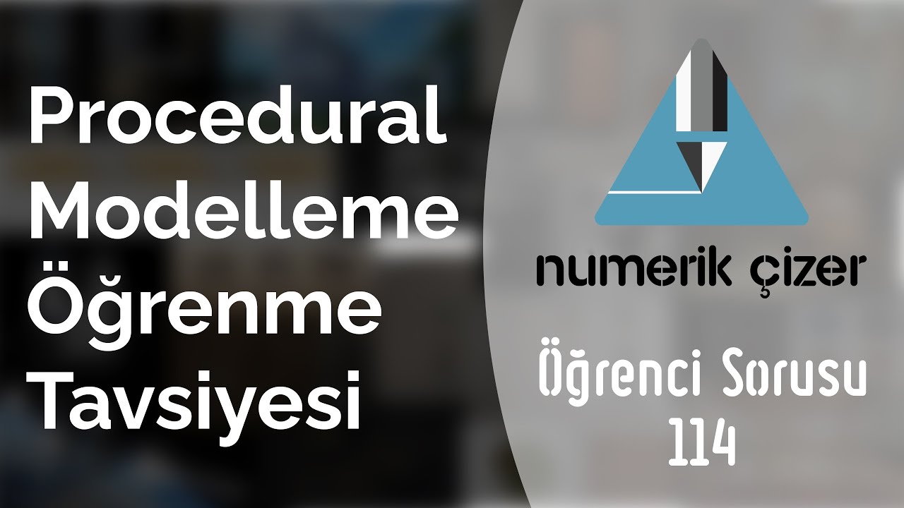 Procedural modelleme vb. için hangi program ya da kaynaklara yoğunlaşılmalı? - Öğrenci Sorusu 114
