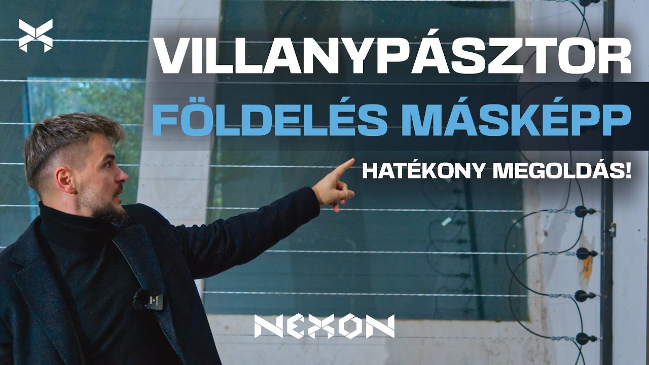 Villanypásztor új szintre emelve – Egyedi földeléssel!