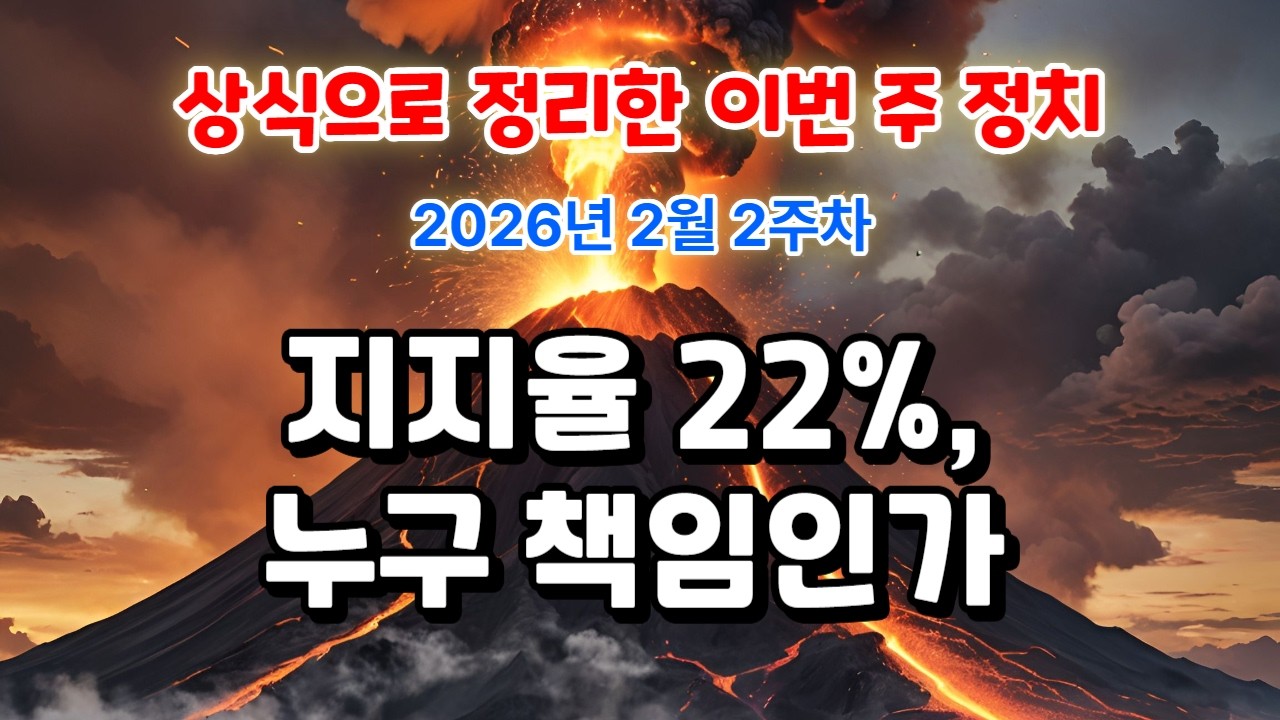 장동혁 체제, 붕괴인가 - 상식으로 정리한 이번 주 정치(2026년 2월 2주차)