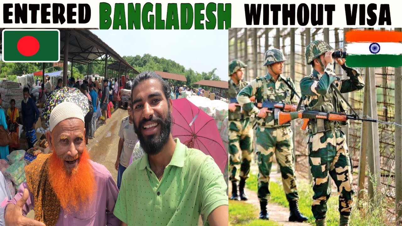 EXPLORING INDIA🇮🇳 - BANGLADESH🇧🇩 Friendship Market.