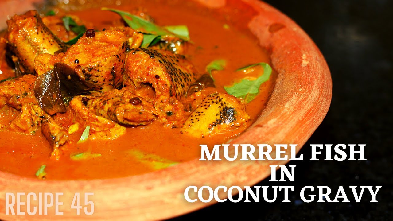 Fish gravy using coconut milk | Murrel Fish Curry | Shol Macher Recipe
