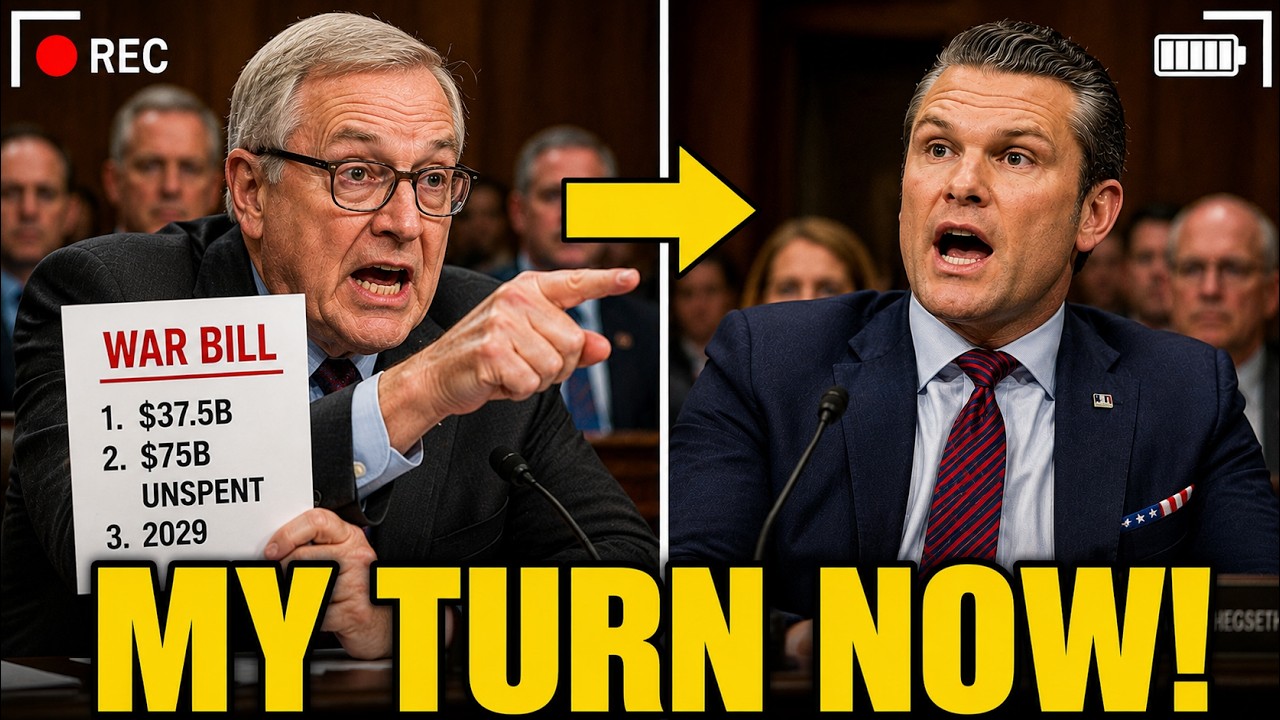 Durbin STOPS Hegseth Mid-Speech &mdash; Then Exposes a $37.5B War Nobody Approved