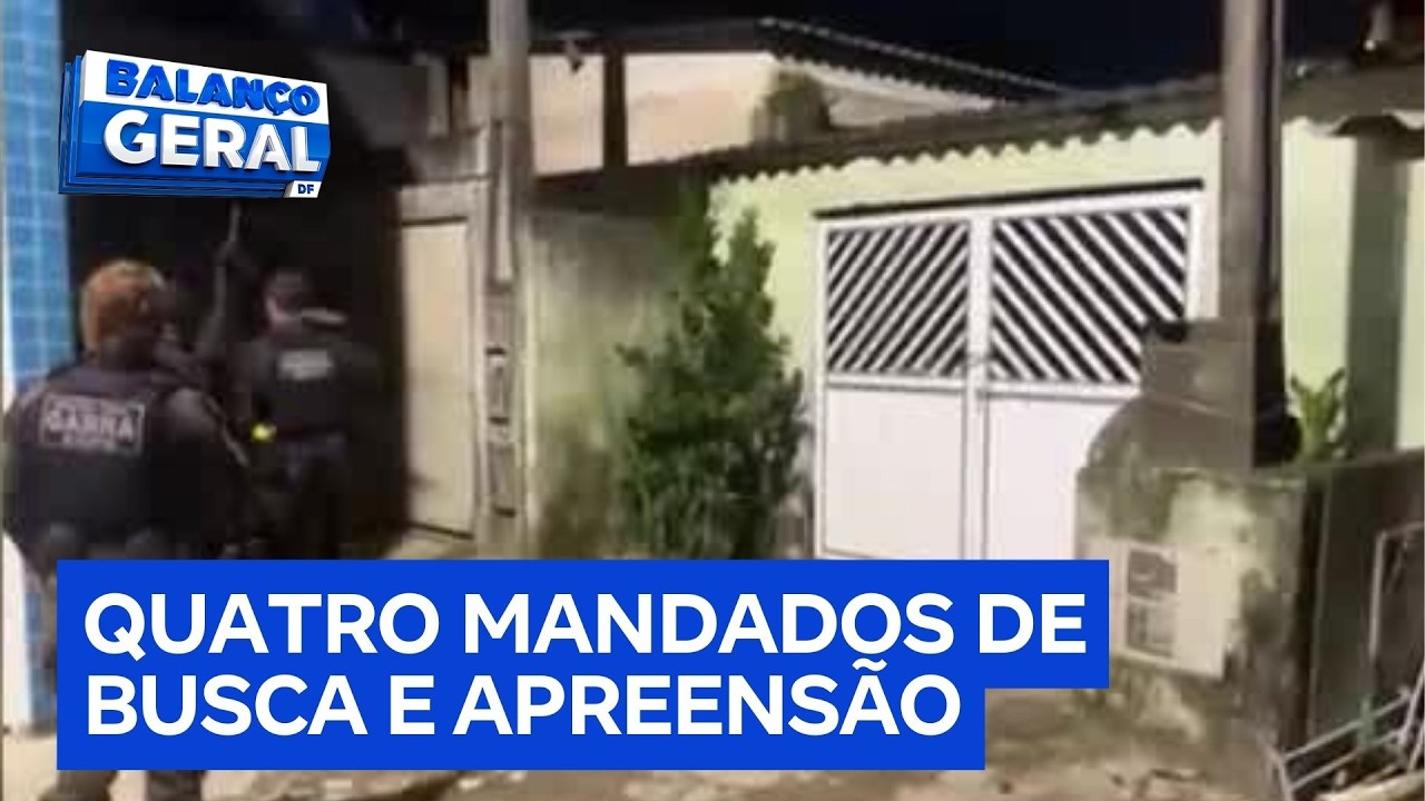 Polícia Civil desarticula esquema de CNHs digitais falsas no DF e em SP | Balanço Geral DF