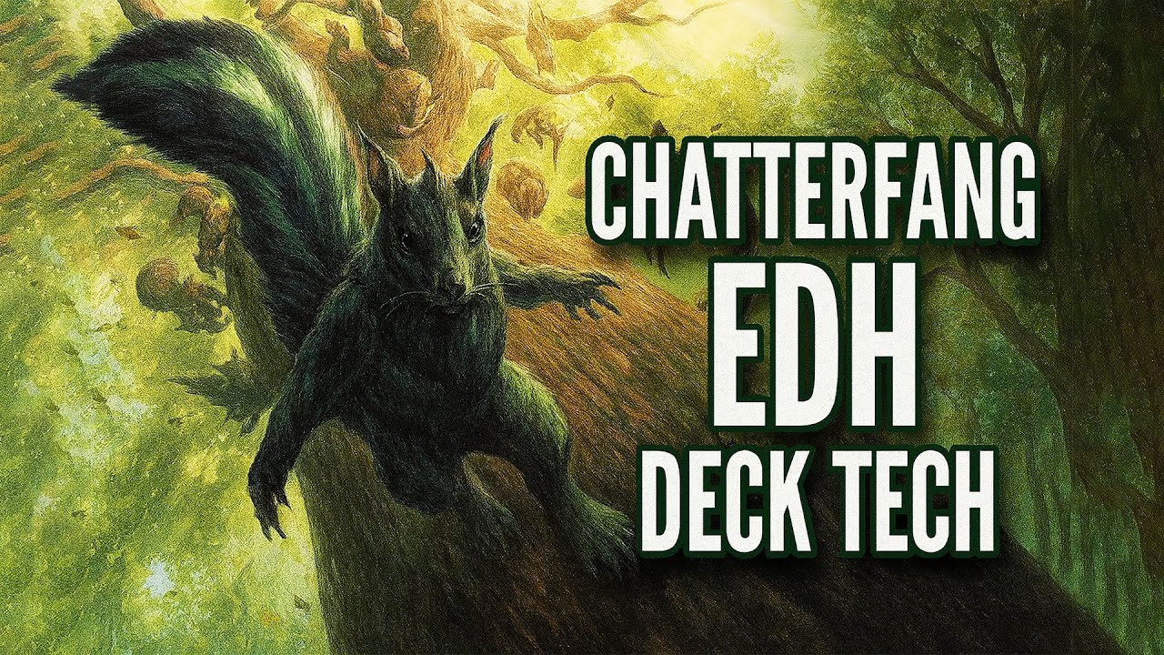 Squirrels Gone Wild! 🐿️ Chatterfang EDH Deck Tech | Tokens, Value & Mayhem!