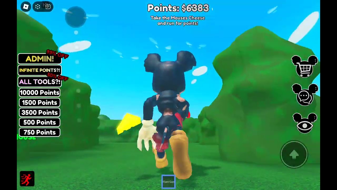 playing hungry Mouse in roblox part 2, I'm the Mouse!