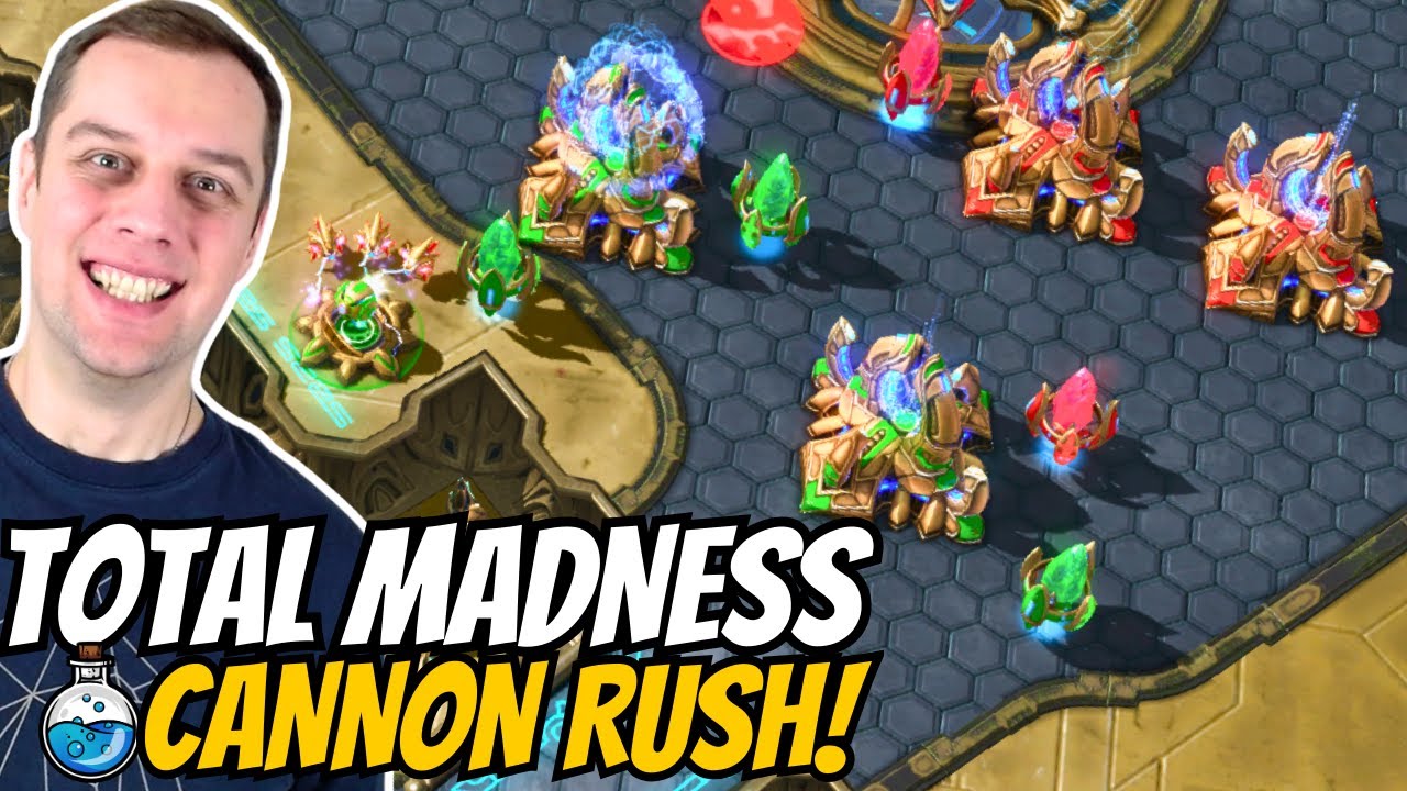 Fast and deadly Cannon Rush! | Cannon Rush in Grandmaster #201 StarCraft 2