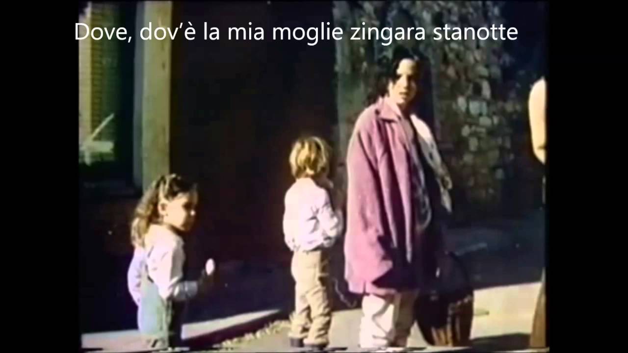 Leonard Cohen - The gipsy's wife + interview & poem (sub ITA)
