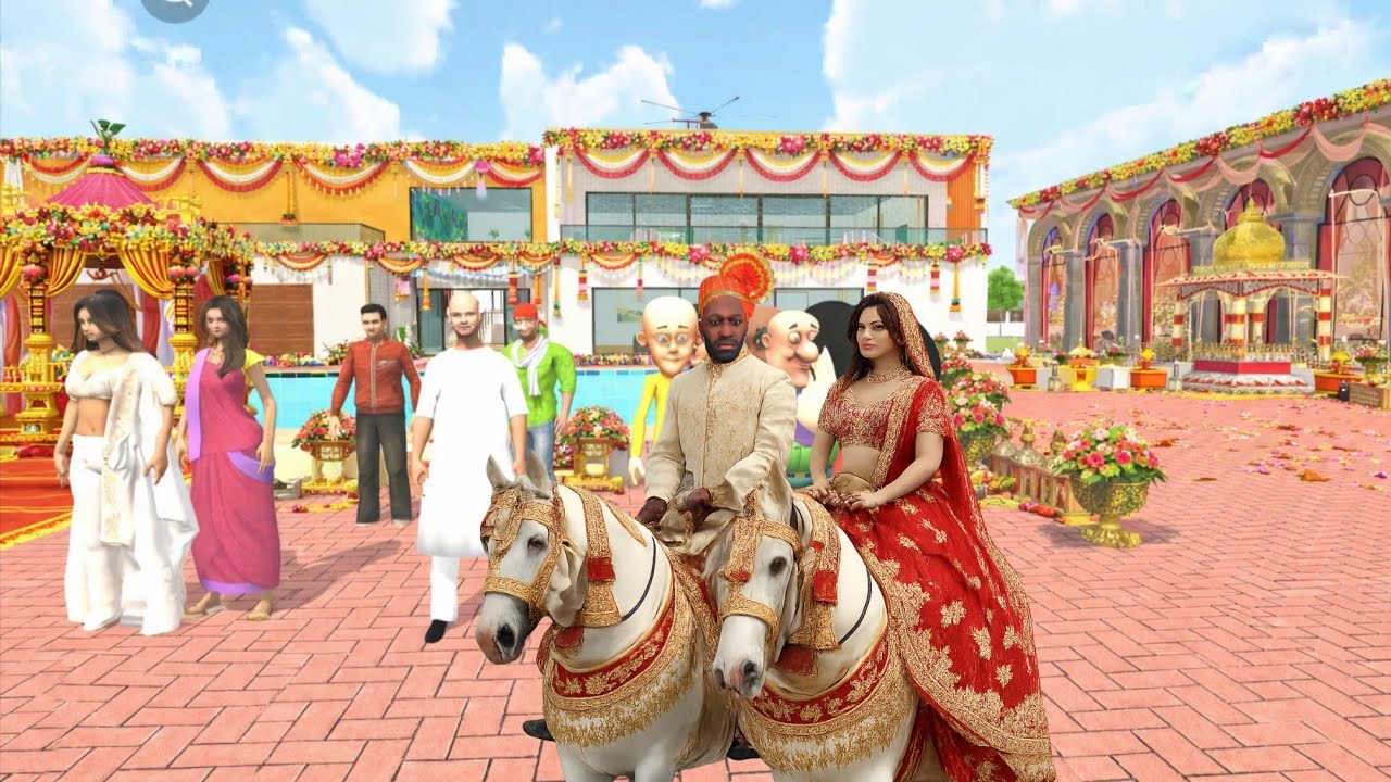 🥰Franklin got married 💗💥 Indian Theft Aura Simulator 😈💥 Indian Theft Auto Simulator 😍💥