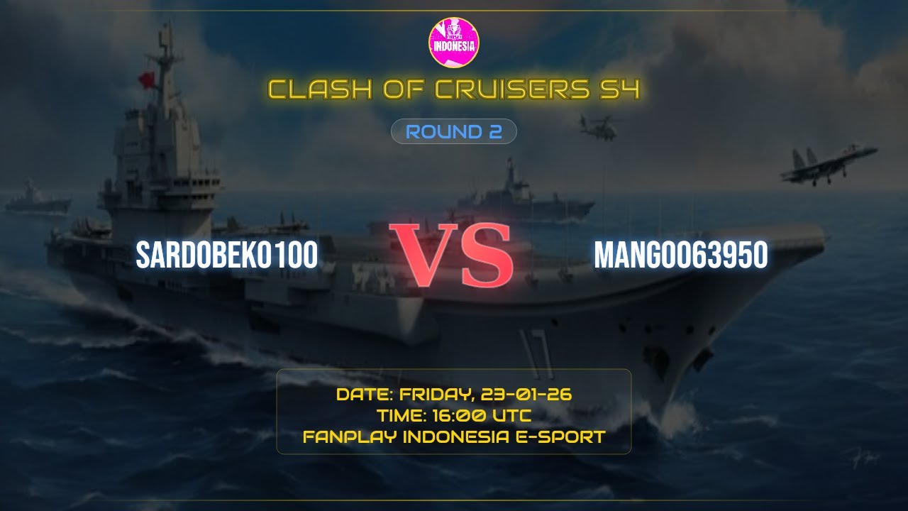 CLASH OF CRUISERS S4 || R2 || SARDOBEK0100 VS MANGO063950