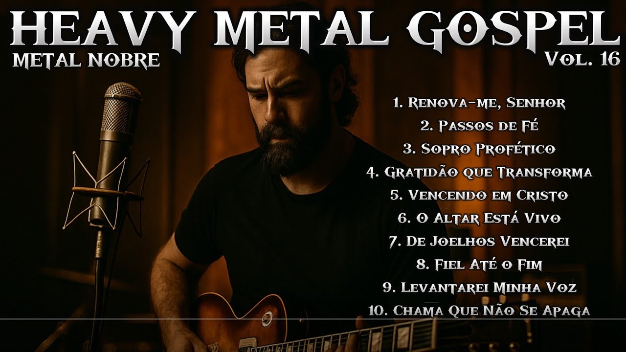 Metal Gospel - Além da Tempestade (Heavy Metal Gospel 2025 | Álbum Completo | Músicas Inéditas.