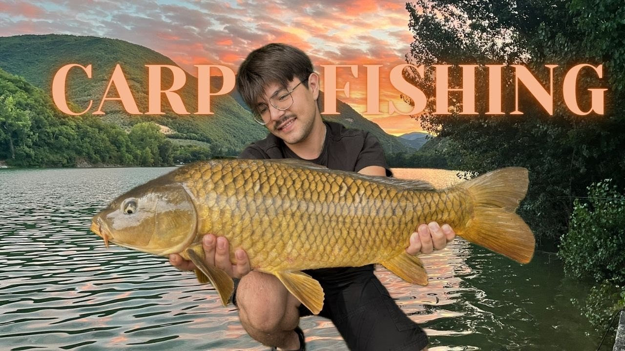 CARPFISHING AL LAGO DI CACCAMO| pesca e campeggio in grande lago naturale